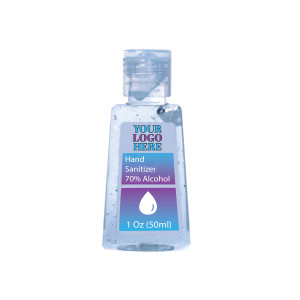 Custom Logo Sanitizer 1 oz Gel Bottle