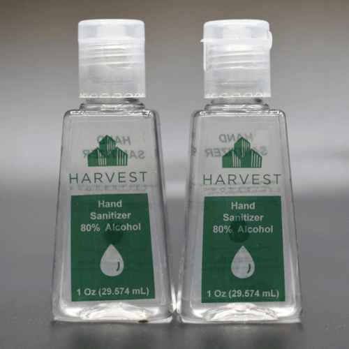 Custom Logo Sanitizer 1 oz Gel Bottle