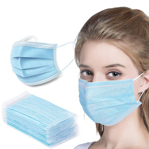 3-Ply Disposable Face Masks 