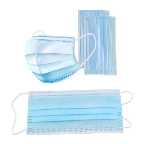 50 Pack 3-Ply Disposable Face Masks 50 Pack 3-Ply Disposable Face Masks