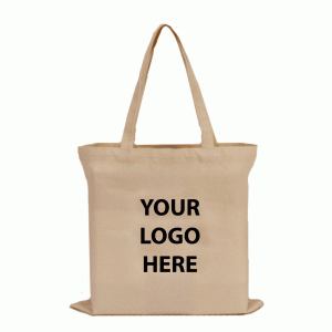 6oz Super Economy Cotton Canvas Tote Bag