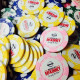 6 Stripe Custom Poker Chip - Direct Print 6 Stripe Custom Poker Chip - Direct Print