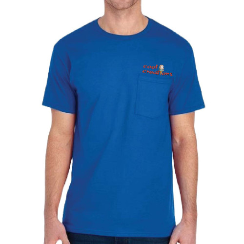 Fruit of the Loom HD Cotton Pocket T-Shirt