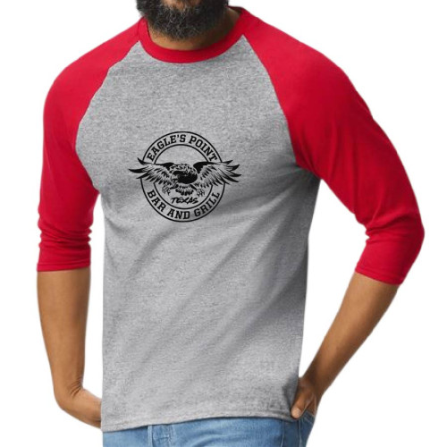 Gildan Unisex Heavy Cotton™ Raglan Three-Quarter Sleeve T-Shirt Gildan Unisex Heavy Cotton™ Raglan Three-Quarter Sleeve T-Shirt