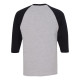 Gildan Unisex Heavy Cotton™ Raglan Three-Quarter Sleeve T-Shirt Gildan Unisex Heavy Cotton™ Raglan Three-Quarter Sleeve T-Shirt