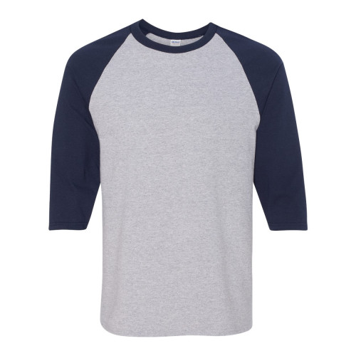 Gildan Unisex Heavy Cotton™ Raglan Three-Quarter Sleeve T-Shirt Gildan Unisex Heavy Cotton™ Raglan Three-Quarter Sleeve T-Shirt