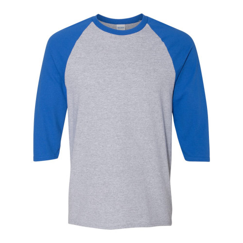 Gildan Unisex Heavy Cotton™ Raglan Three-Quarter Sleeve T-Shirt Gildan Unisex Heavy Cotton™ Raglan Three-Quarter Sleeve T-Shirt