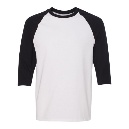 Gildan Unisex Heavy Cotton™ Raglan Three-Quarter Sleeve T-Shirt Gildan Unisex Heavy Cotton™ Raglan Three-Quarter Sleeve T-Shirt