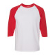 Gildan Unisex Heavy Cotton™ Raglan Three-Quarter Sleeve T-Shirt Gildan Unisex Heavy Cotton™ Raglan Three-Quarter Sleeve T-Shirt