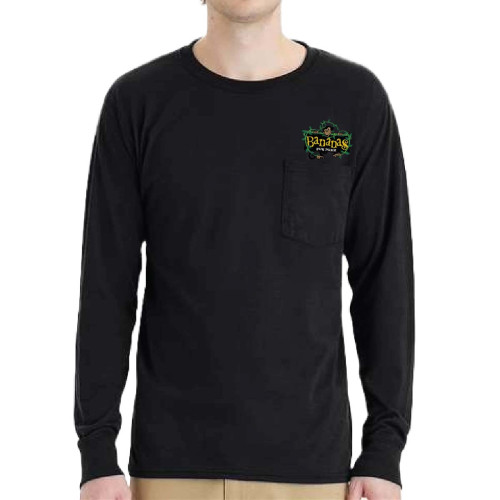 Hanes Workwear Long Sleeve Pocket T-Shirt