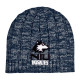 Embroidered Heathered Knit Beanie Cap