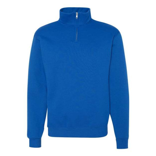 Jerzees NuBlend Cadet Collar Quarter-Zip Sweatshirt