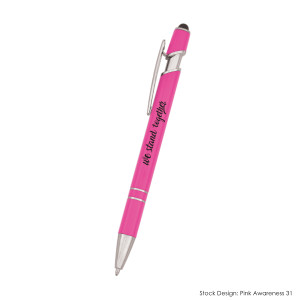 BREAST CANCER AWARENESS ROSLIN INCLINE STYLUS PEN