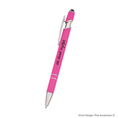 BREAST CANCER AWARENESS ROSLIN INCLINE STYLUS PEN