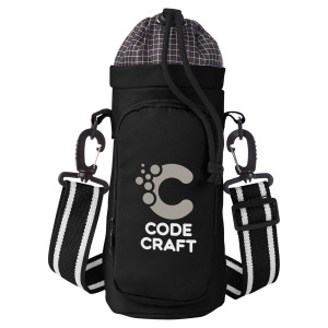 Academy Eco Friendly Water Bottle Bag with Storage Pocket