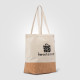 Alentejo Recycled Cotton Tote Bag with Cork Bottom