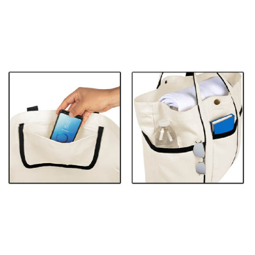 Aware™ 10oz Recycled Cotton Canvas Tote Bag