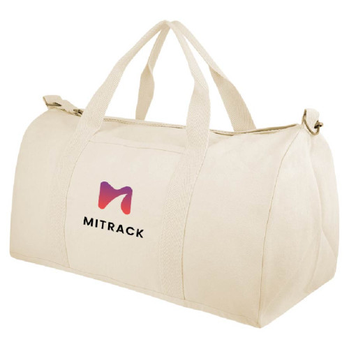 Aware™ Recycled Cotton Flat Bottom Duffel Bag Aware™ Recycled Cotton Flat Bottom Duffel Bag