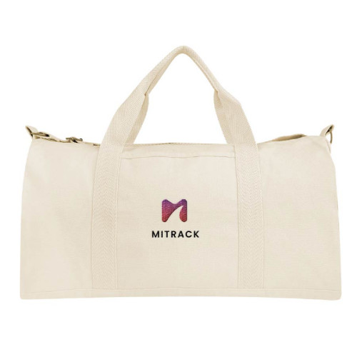 Aware™ Recycled Cotton Flat Bottom Duffel Bag Aware™ Recycled Cotton Flat Bottom Duffel Bag