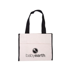 Cotton Gusset Accent Box Tote