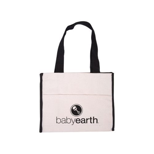 Cotton Gusset Accent Box Tote