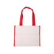 Cotton Gusset Accent Box Tote