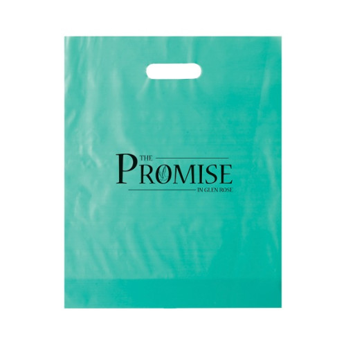 Frosted Die Cut Bag - 12x15x3