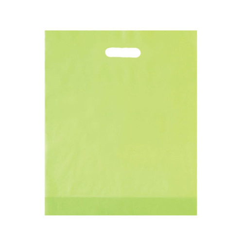 Frosted Die Cut Bag - 12x15x3