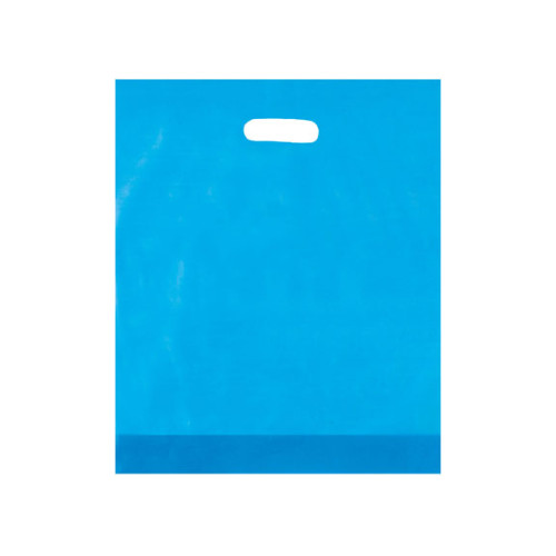 Frosted Die Cut Bag - 15x18x4