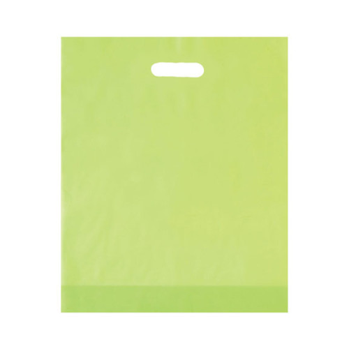 Frosted Die Cut Bag - 15x18x4