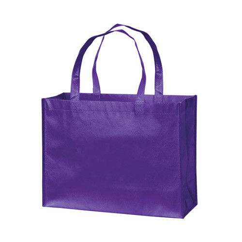 Gloss Laminated Designer Tote Bag - 16x6x12