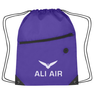 Hit Sports Backpack with Front Zipper
