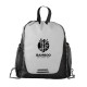 Jotun Recycled Polyester Pocketed Drawstring Bag Jotun Recycled Polyester Pocketed Drawstring Bag