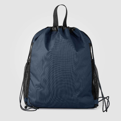 Jotun Recycled Polyester Pocketed Drawstring Bag Jotun Recycled Polyester Pocketed Drawstring Bag