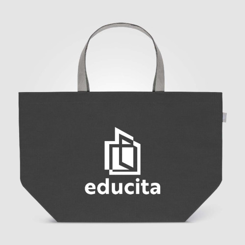 Julian RPET Recycled Non-Woven Shopping Tote Bag Julian RPET Recycled Non-Woven Shopping Tote Bag