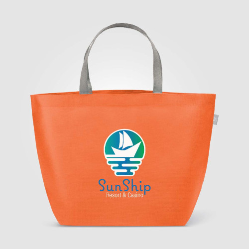 Julian RPET Recycled Non-Woven Shopping Tote Bag Julian RPET Recycled Non-Woven Shopping Tote Bag