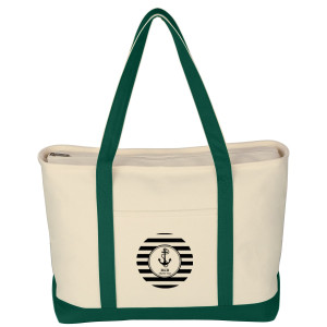 Large Starboard Cotton Canvas Tote Bag Large Starboard Cotton Canvas Tote Bag