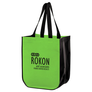 Matte Laminated Designer Tote Bag - 12x8x15