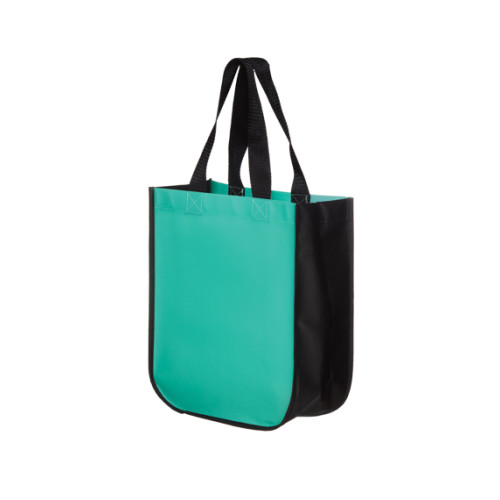 Matte Laminated Designer Tote Bag - 9.5x4.5x11.5