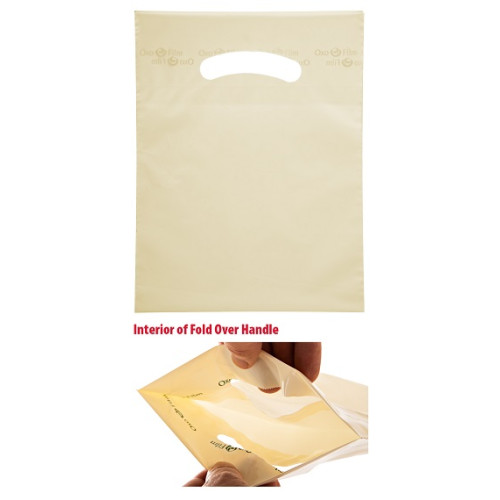Oxo Reusable Fold-Over Reinforced Die Cut Bag - 7.5x10