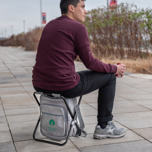 Riverbend Foldable Cooler Backpack & Chair Riverbend Foldable Cooler Backpack & Chair
