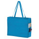 Non-Woven Over-The-Shoulder Tote Bag with Side Pockets - 20x16x6