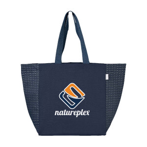 Toronto Recycled Cotton Chevron Tote Bag Toronto Recycled Cotton Chevron Tote Bag