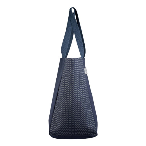 Toronto Recycled Cotton Chevron Tote Bag