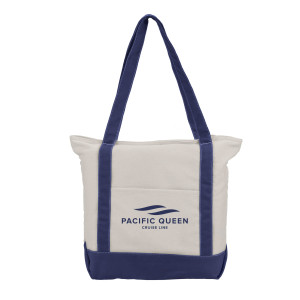 Zephyr 12oz Cotton Canvas Boat Tote Bag Zephyr 12oz Cotton Canvas Boat Tote Bag