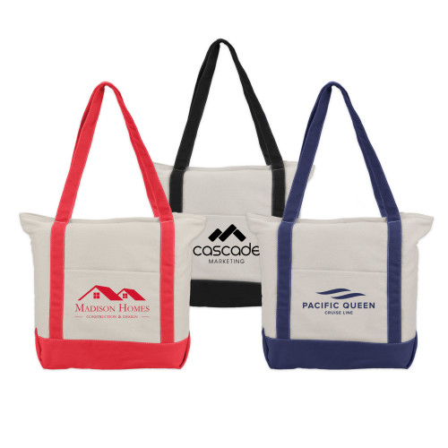 Zephyr 12oz Cotton Canvas Boat Tote Bag