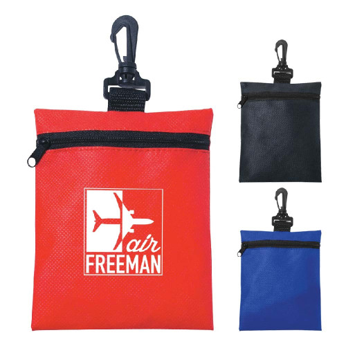 Non-Woven Zippered Pouch Non-Woven Zippered Pouch