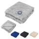 Embroidered Alpine rPET Sherpa Blanket