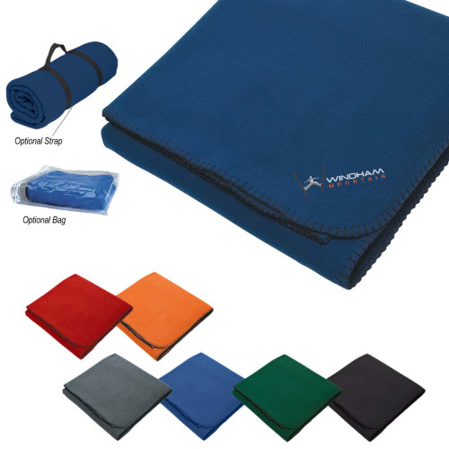 Embroidered Fleece Stadium Blanket Embroidered Fleece Stadium Blanket