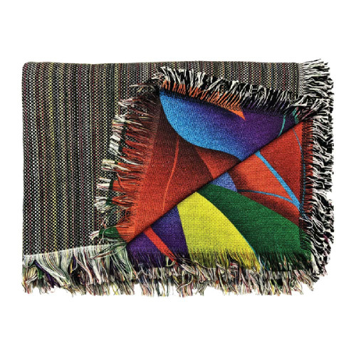 Sublimated Woven Tapestry Blanket 50" x 60"